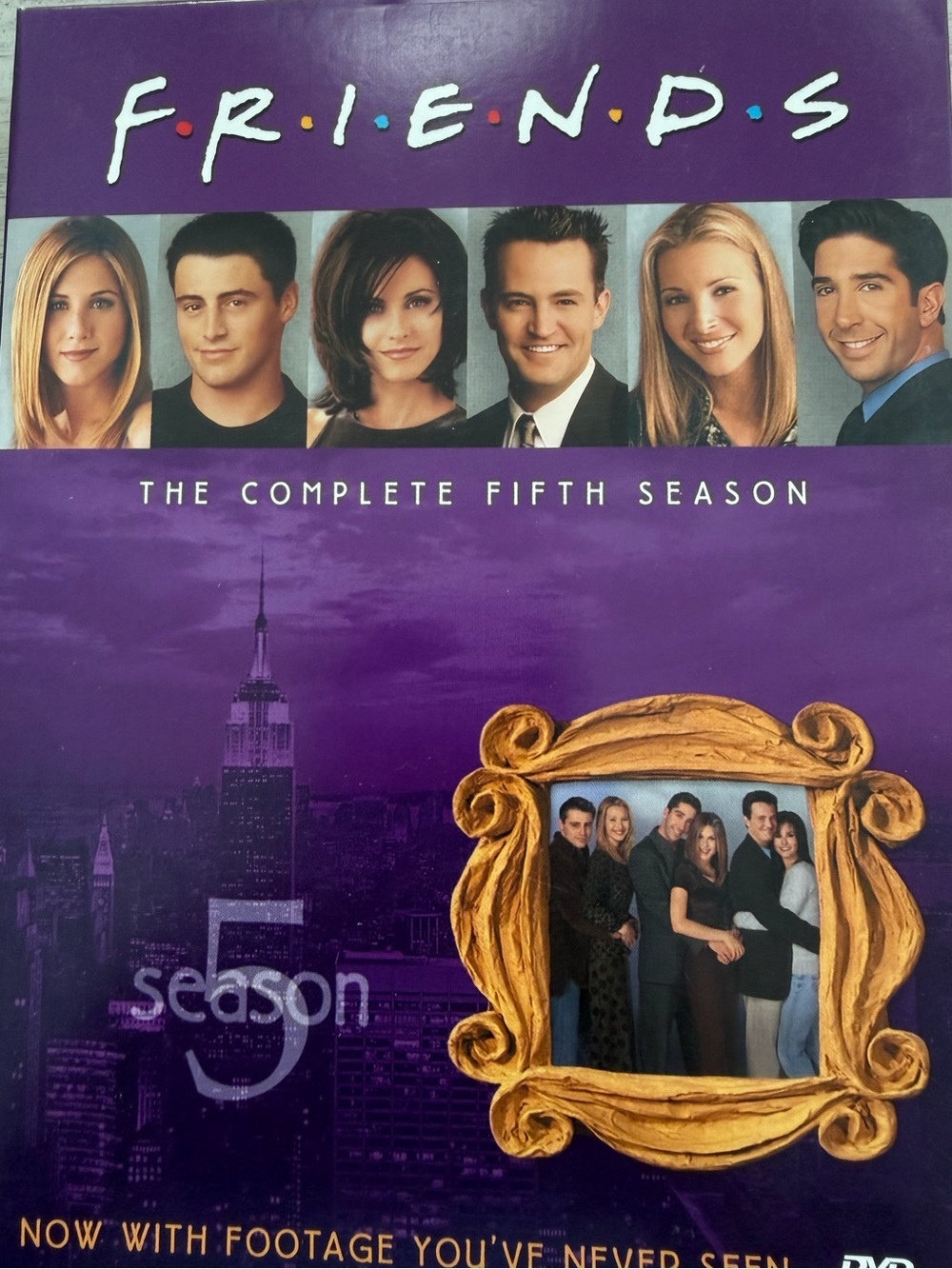 Friends Season 5 Disc Two DVD - Teal Artwork